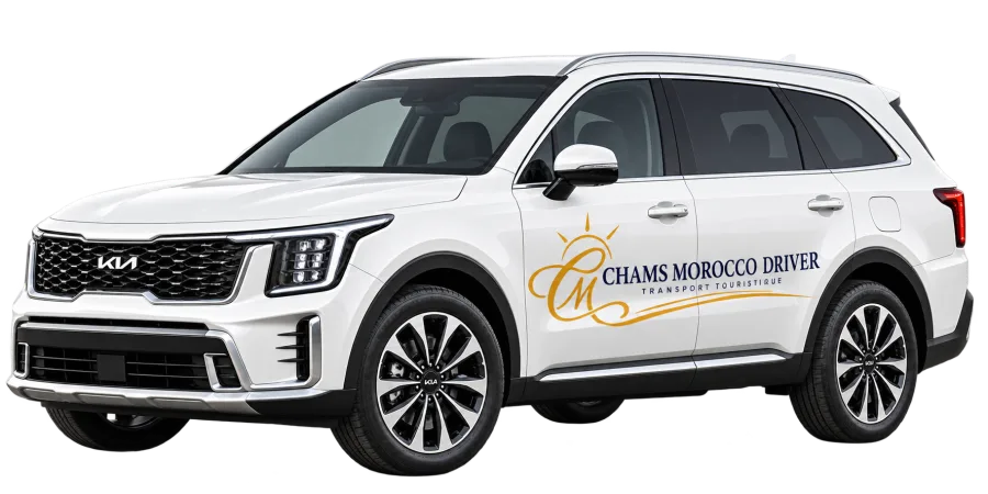 Kia Sorento aux couleurs de Chams Morocco Driver