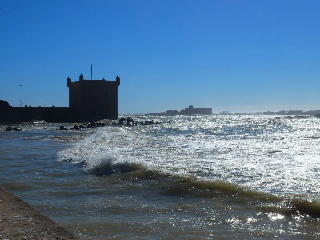The Skala of Essaouira facing the ocean