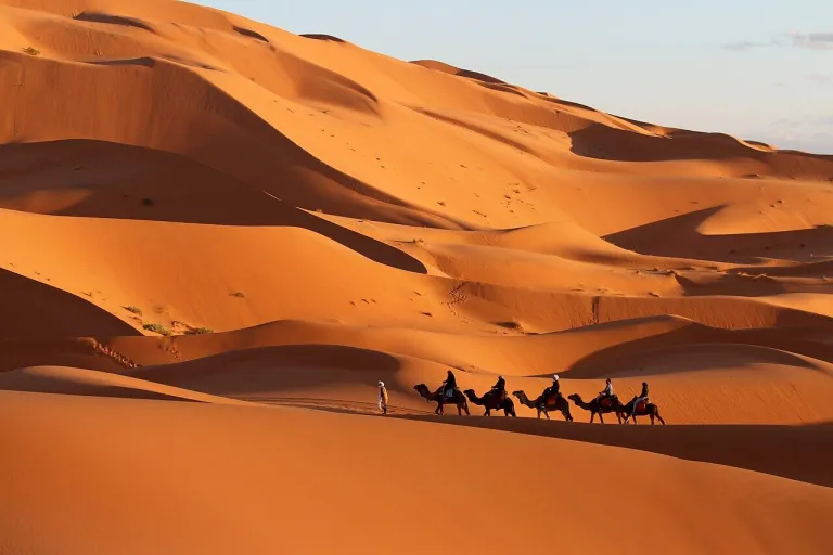 Erg Chebbi dunes in Merzouga