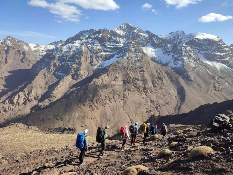 Randonnée au pied du Toubkal près d’Imlil
