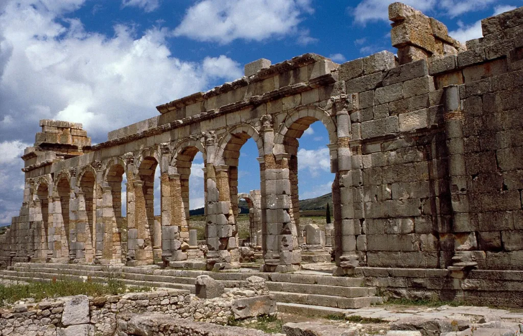 Basilique romaine de Volubilis